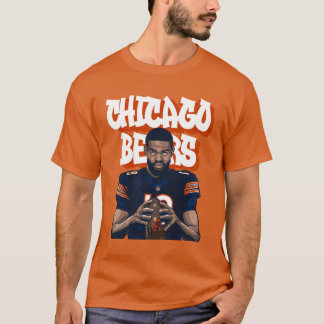 Caleb Williams Bears Graffiti-Skizze Vektor Kunst T-Shirt