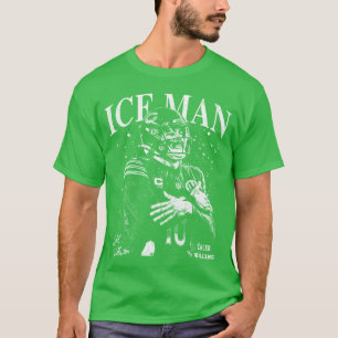 Caleb Williams Chicago EISMANN Kalte Signatur frie T-Shirt