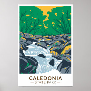 Caledonia Staaten Park Pennsylvania Vintag Poster