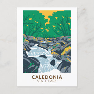 Caledonia State Park Pennsylvania Vintage auf Deut Postkarte