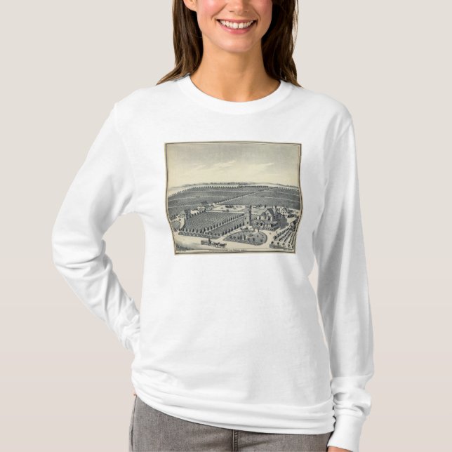 Caledonia Weinberg-Landkreis, Fresno T-Shirt (Vorderseite)