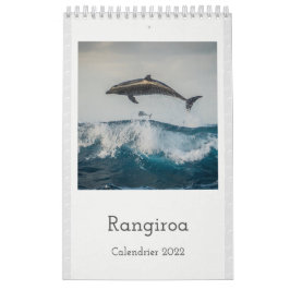 Calendar 2022 RANGIROA  Kalender