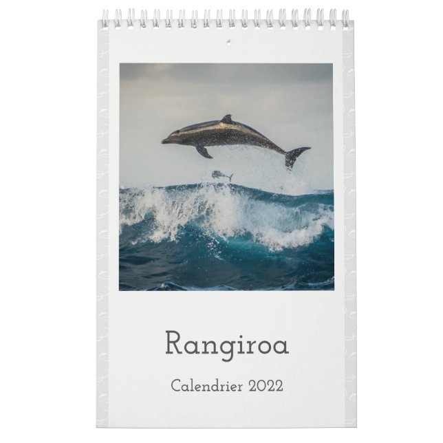 Calendar 2022 RANGIROA  Kalender (Titelbild)