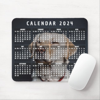 Calendar 2024 Foto-Mauspad hochladen Mousepad