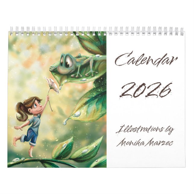 Calendar 2026 “Gift” by Monika Marzec Kalender (Titelbild)