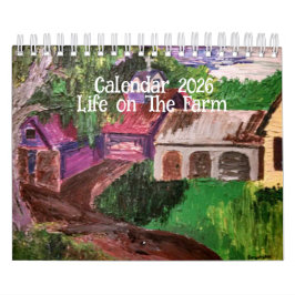 Calendar 2026 : Life On The Farm Kalender
