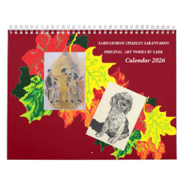 Calendar 2026 Sarr /George Charles Sarantakos Kalender