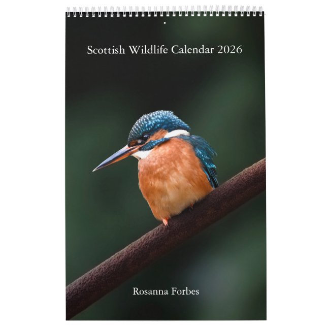 Calendar 2026 Scottish Wildlife  Kalender (Titelbild)