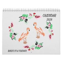 Calendar 2026 Tropical & Every Day Birds Kalender