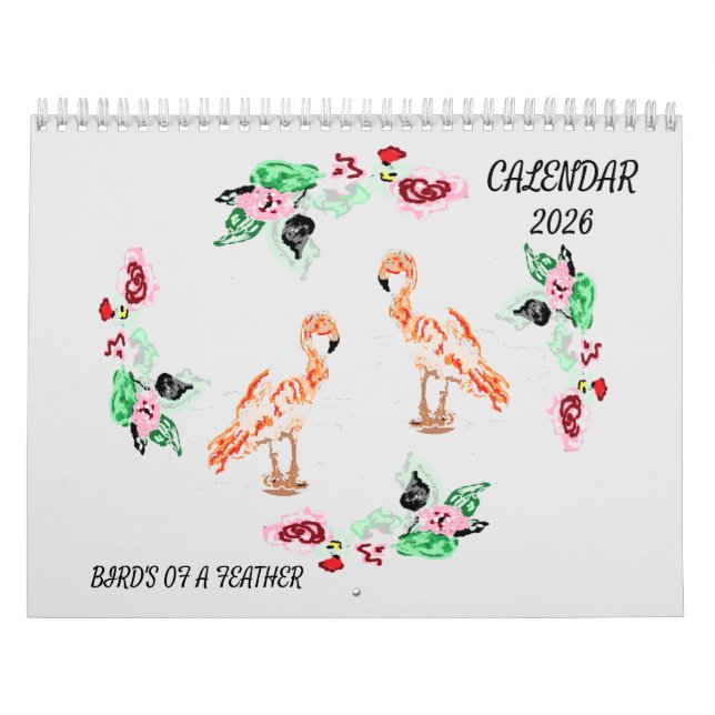 Calendar  2026 Tropical & Every Day  Birds Kalender (Titelbild)