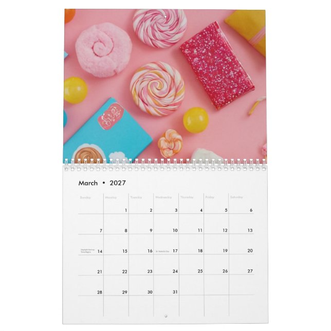 Calendar Candy  Kalender (Mär 2027)