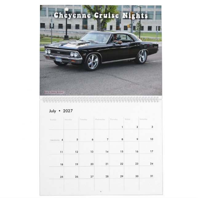 Calendar Cheyenne Kalender (Jul 2027)