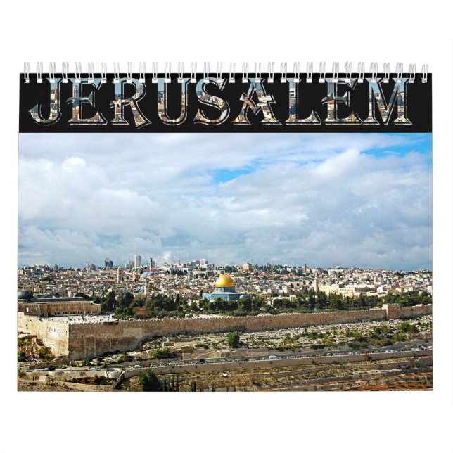 Calendar jerusalem kalender (Titelbild)