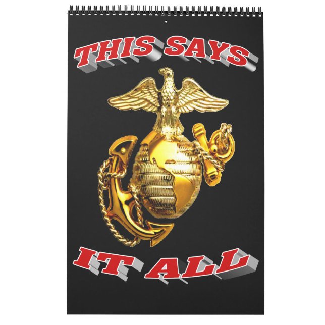 Calendar Montford Point Marines Kalender (Rückseite)