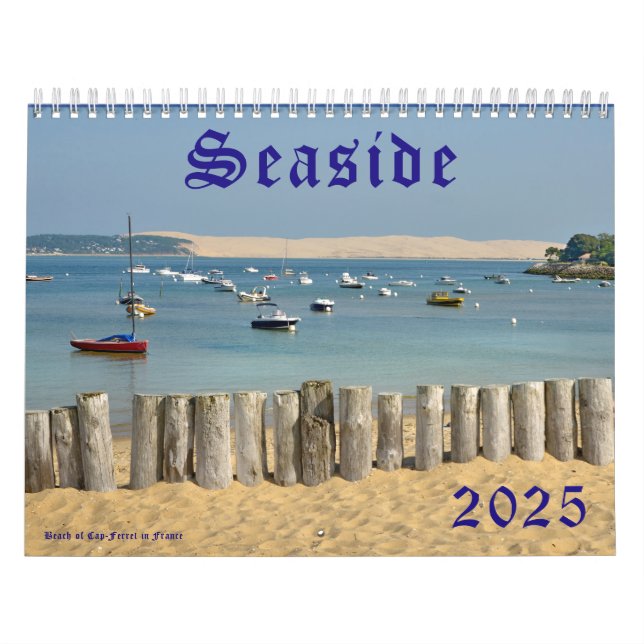 Calendar of seaside of France Kalender (Titelbild)