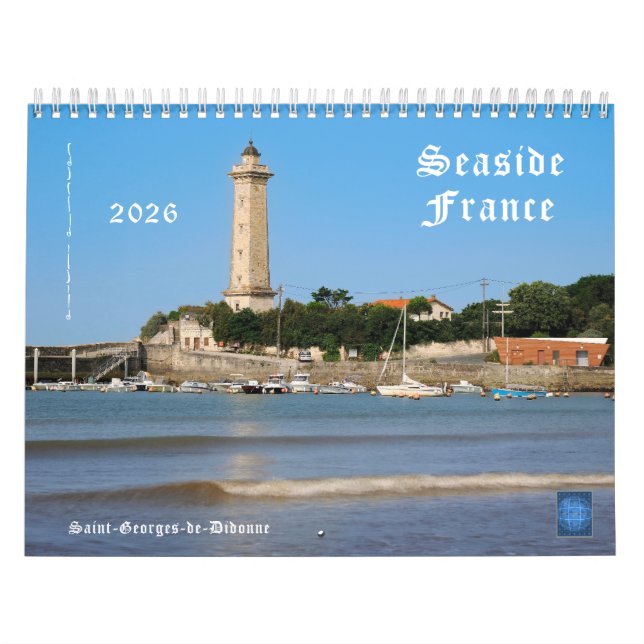 Calendar of seaside of France Kalender (Titelbild)
