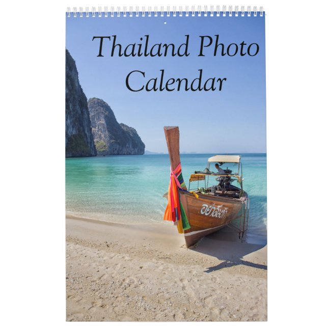 Calendar of Thailand Fotos Kalender (Titelbild)