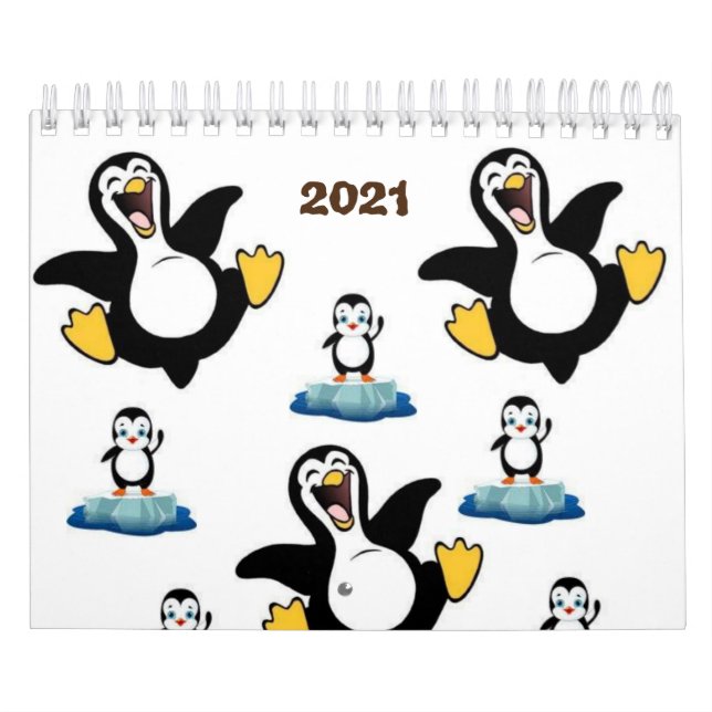 Calendar Penguin 2021 Kalender (Titelbild)