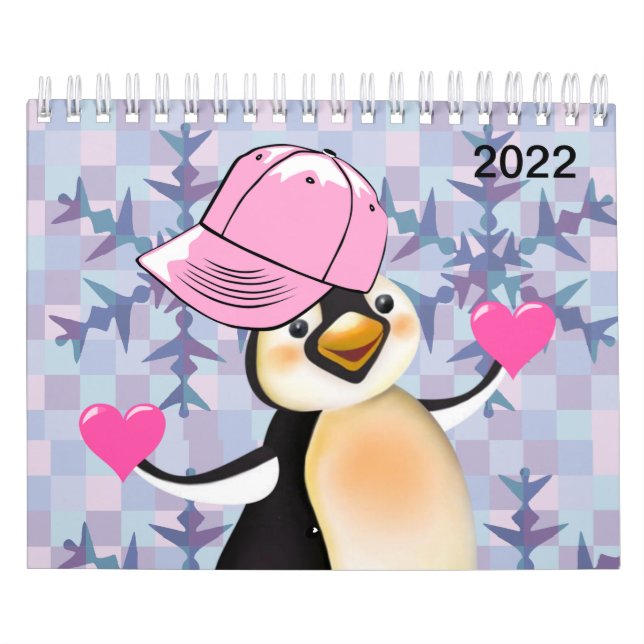 Calendar Penguin Liebe 2022 Kalender (Titelbild)