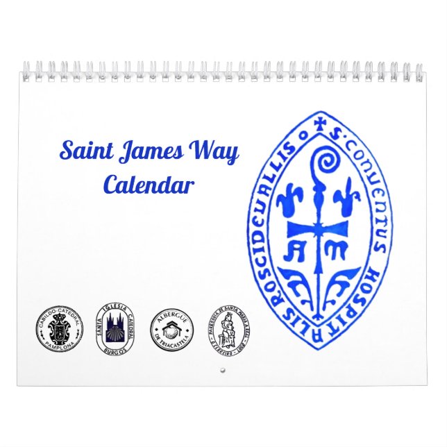Calendar Saint James Way Kalender (Titelbild)