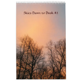 Calendar - Skies Dawn to Dusk #2 Kalender
