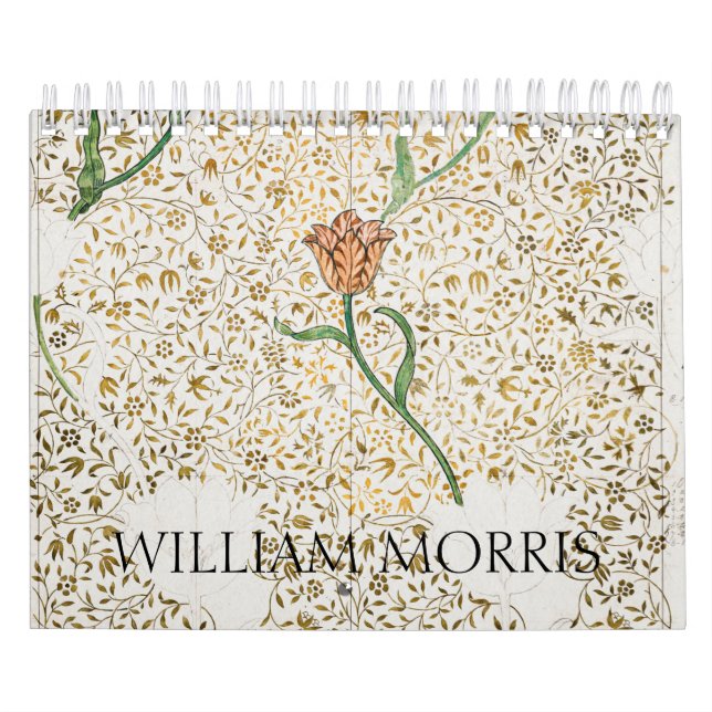 CALENDAR: WILLIAM MORRIS DESIGNS  KALENDER (Titelbild)