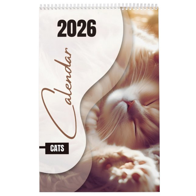 Calendar with cute cats kalender (Titelbild)