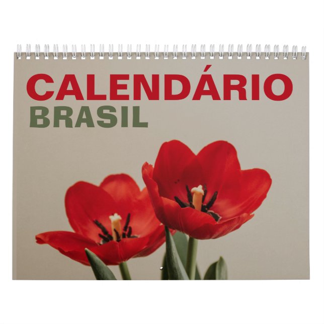 Calendário Brasil com Feriados | Brasilien 2026 Kalender (Titelbild)