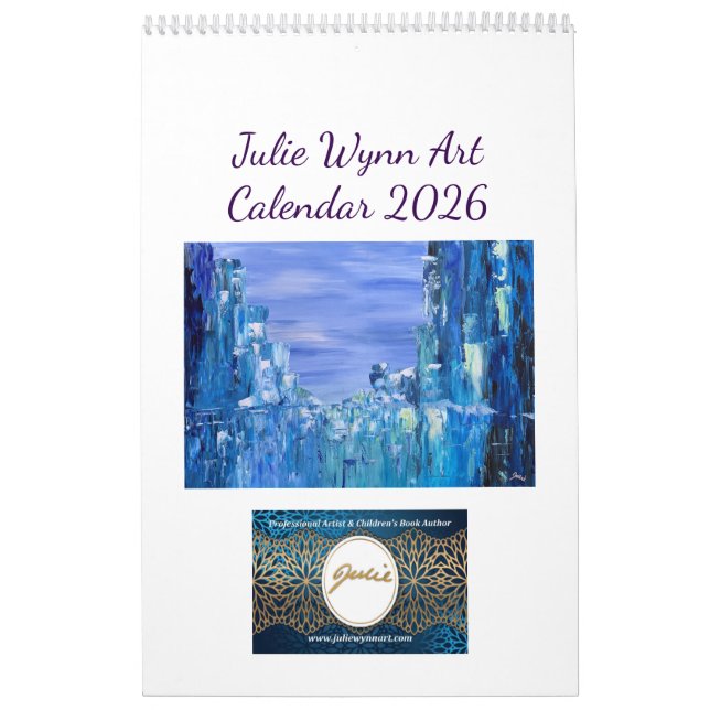 Calendario de arte nueva de Julie Wynn 2026 Kalender (Titelbild)