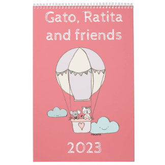 Calendario Gato, Ratita and friends Kalender