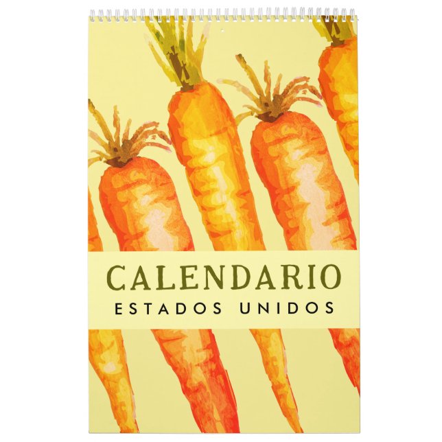 Calendario Naturaleza | Spanische Sprache USA 2026 Kalender (Titelbild)
