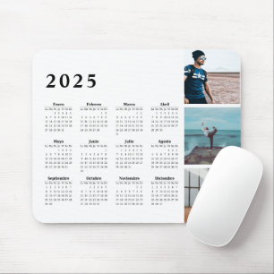 Calendario personalizado Galería 2025 Mousepad