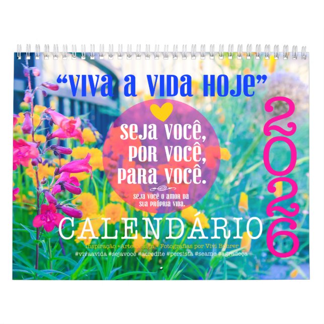Calendário VINTE 26 :: VIVA O AMOR PRÓPRIO Kalender (Titelbild)