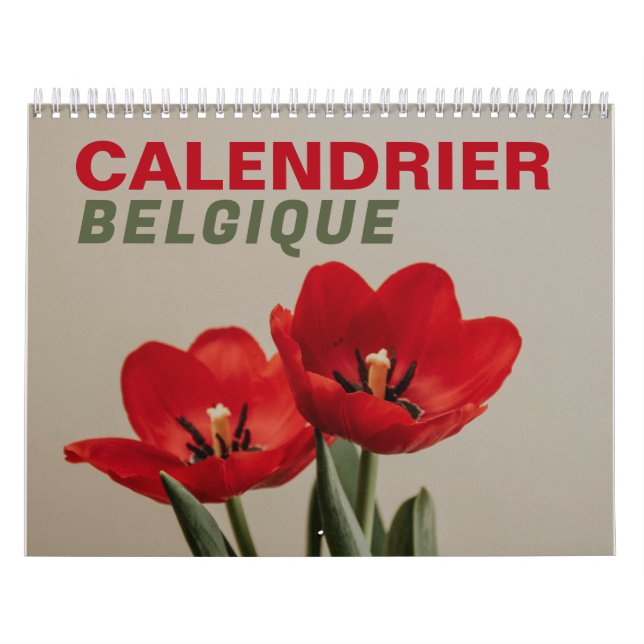 Calendrier Belgique en Français | Belgien 2024 Kalender (Titelbild)