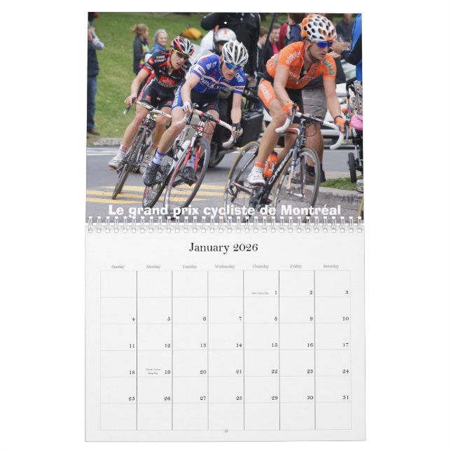 Calendrier d'entrainements und Ausfälle 2011 Kalender (Jan 2026)