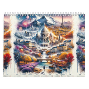 Calendrier des Merveilles Françaises: Une Odyssée Kalender