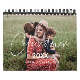 Calendrier Foto 2022 moderne et minimaliste Kalender