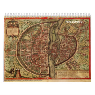 calendrier Paris autrefois Kalender