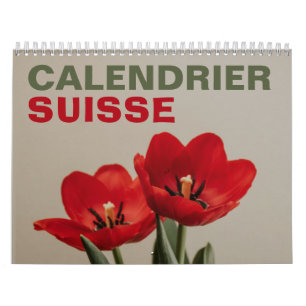 Calendrier Suisse avec Jours Fériés   2025 Kalender