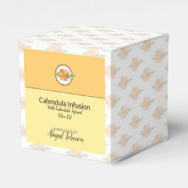 Calendula Marigold Wildblume Bath Bomb Box Geschenkschachtel