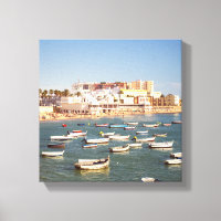 Caleta Beach in Cadiz, Andalusien, Spanien