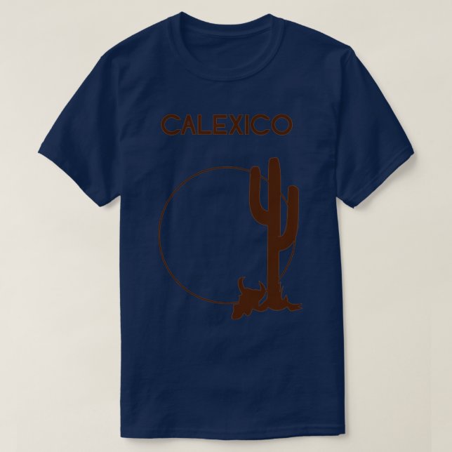 Calexico Brown TShirt (Design vorne)