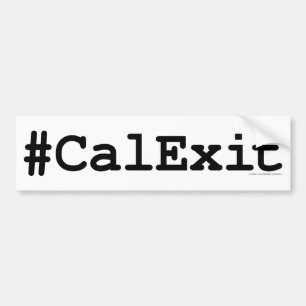 CalExit Autoaufkleber