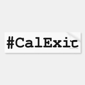 CalExit Autoaufkleber
