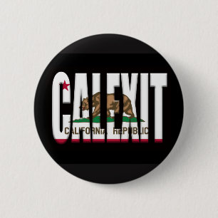 Calexit und California Flag Button