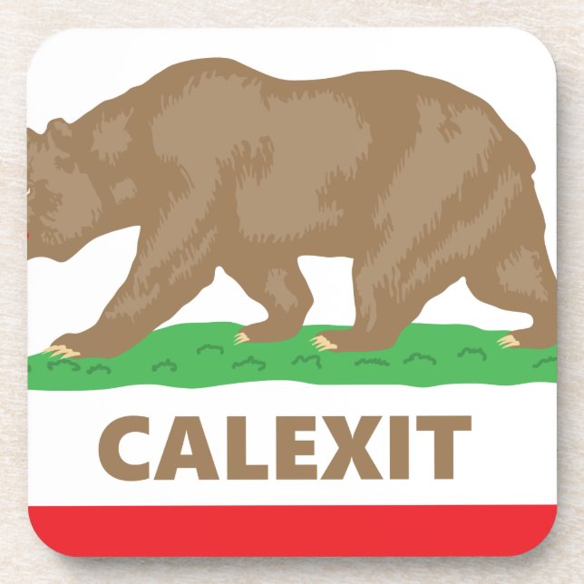 Calexit Untersetzer (Vorderseite)