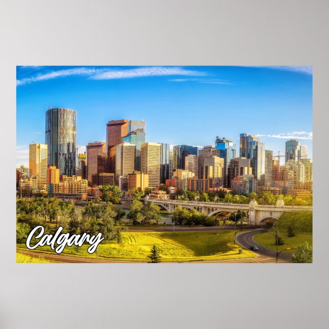 Calgary, Alberta, Kanada Poster (Vorne)