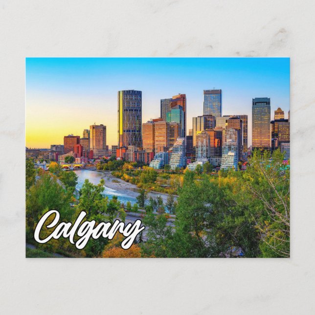Calgary, Alberta, Kanada Postkarte (Vorderseite)