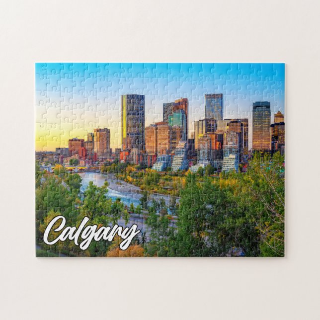 Calgary, Alberta, Kanada Puzzle (Horizontal)