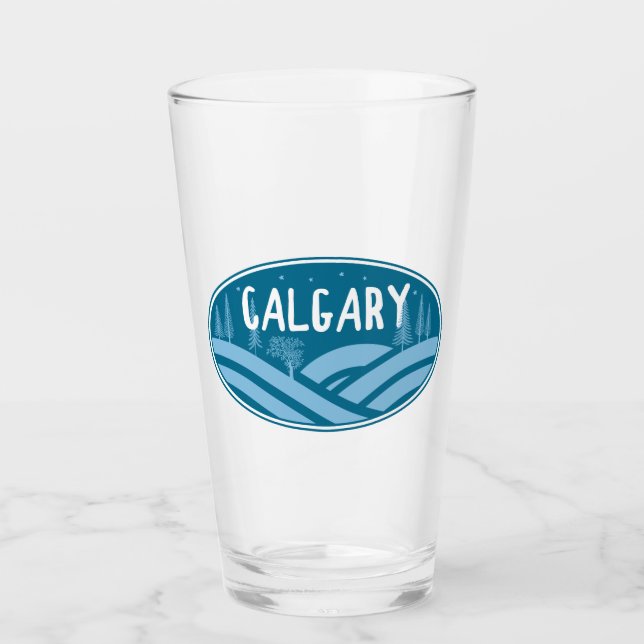Calgary Alberta Outdoor Glas (Vorderseite)